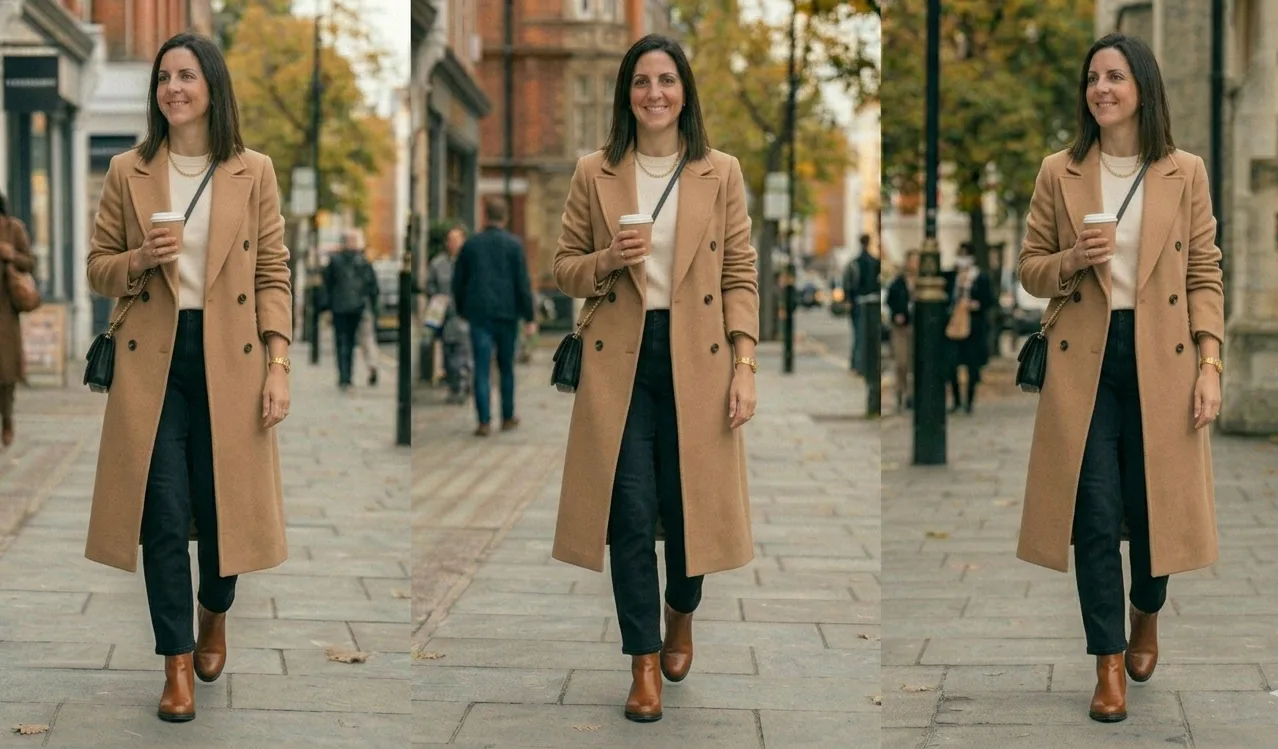 Layered Under a Long Coat